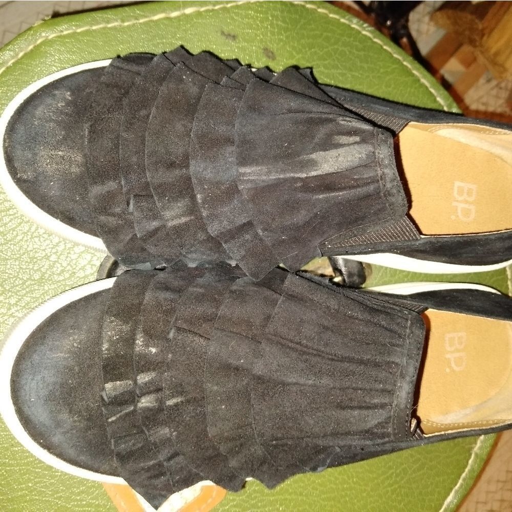 BP leather sneakers